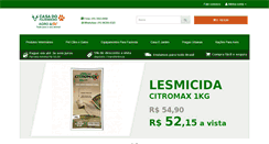 Desktop Screenshot of casafazendeiro.com.br