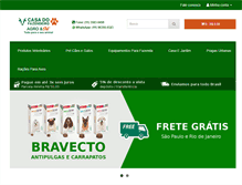 Tablet Screenshot of casafazendeiro.com.br